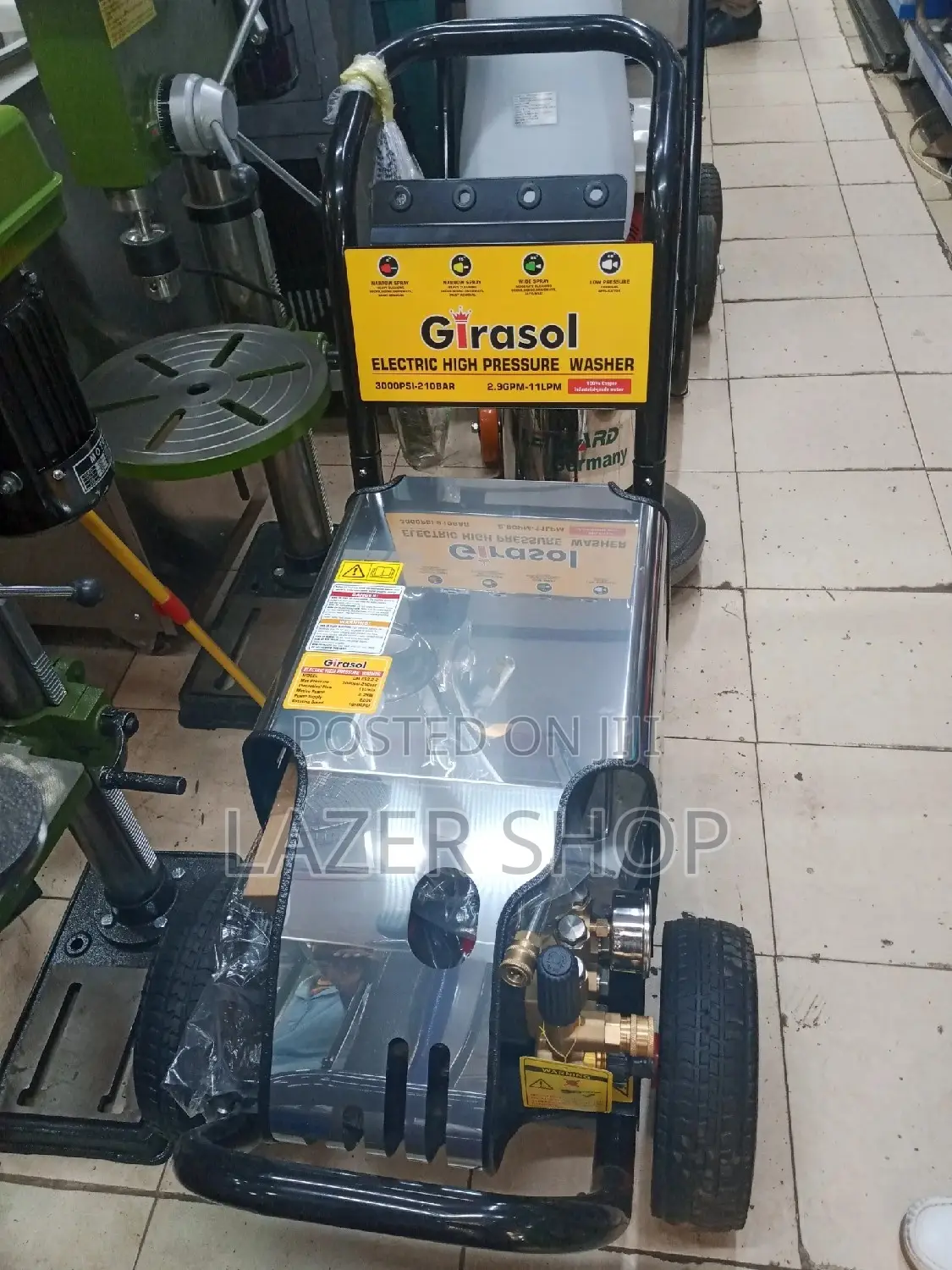 3000psi Electric Carwash Machine