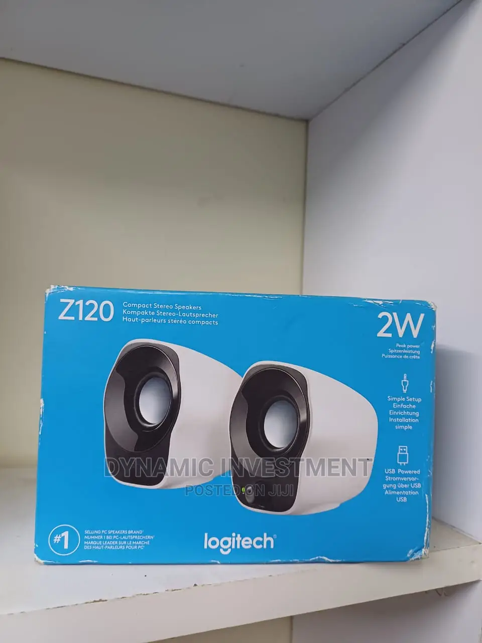 Logitech Z120 Compact Pc/Laptop Stereo Speakers