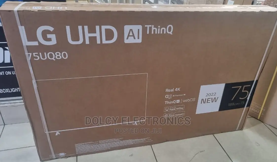 LG 75inch Uq80 Series Smart Uhd TV