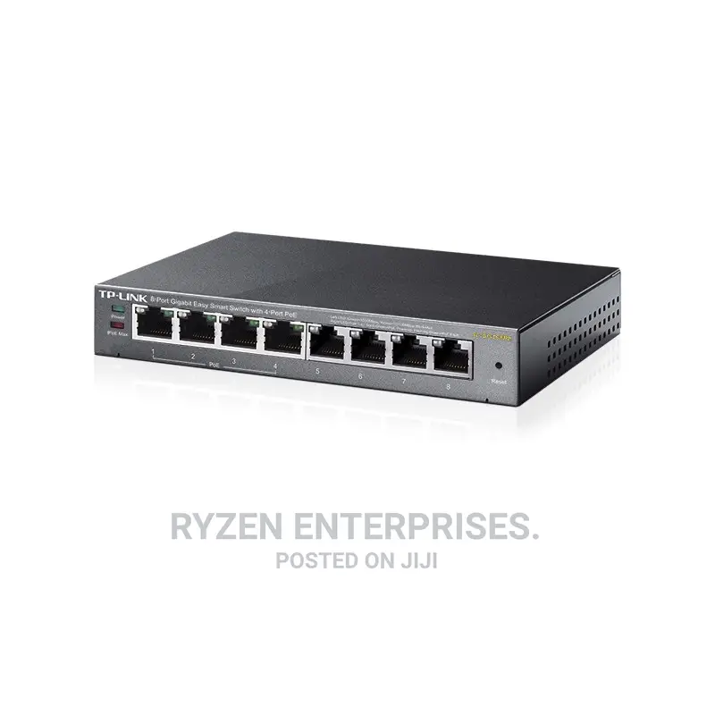 Tp-Link 8-Port Gigabit Desktop Switch With 4-Port Poe+