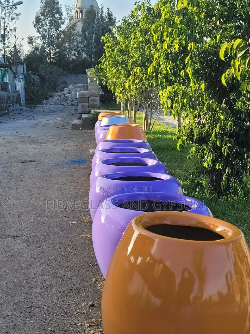 Fibreglass Flower Pots and Planters