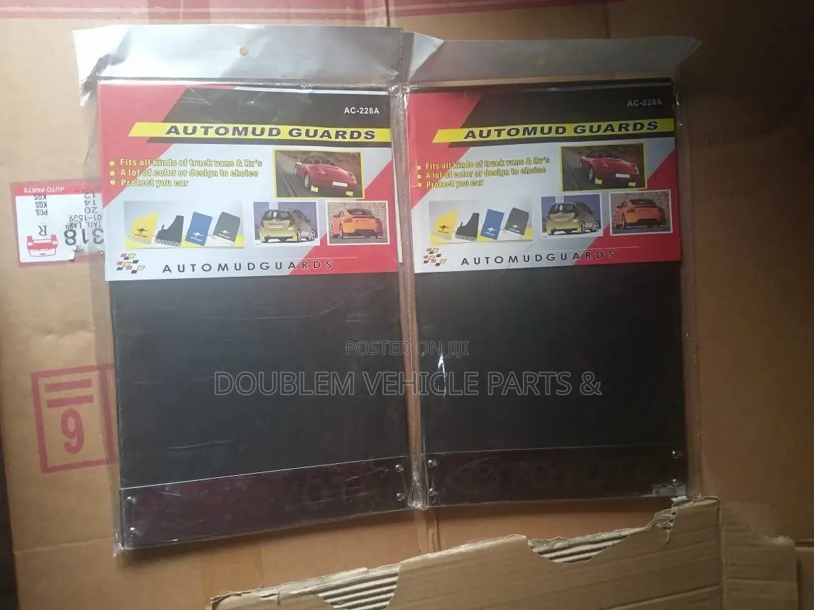 Mudflaps Toyota Black Universal