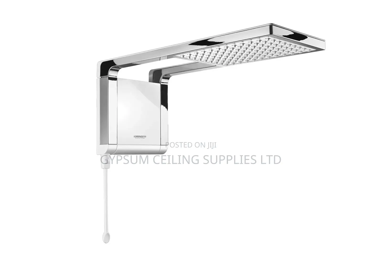 Lorenzetti Aquastorm Instant Shower White Chrome