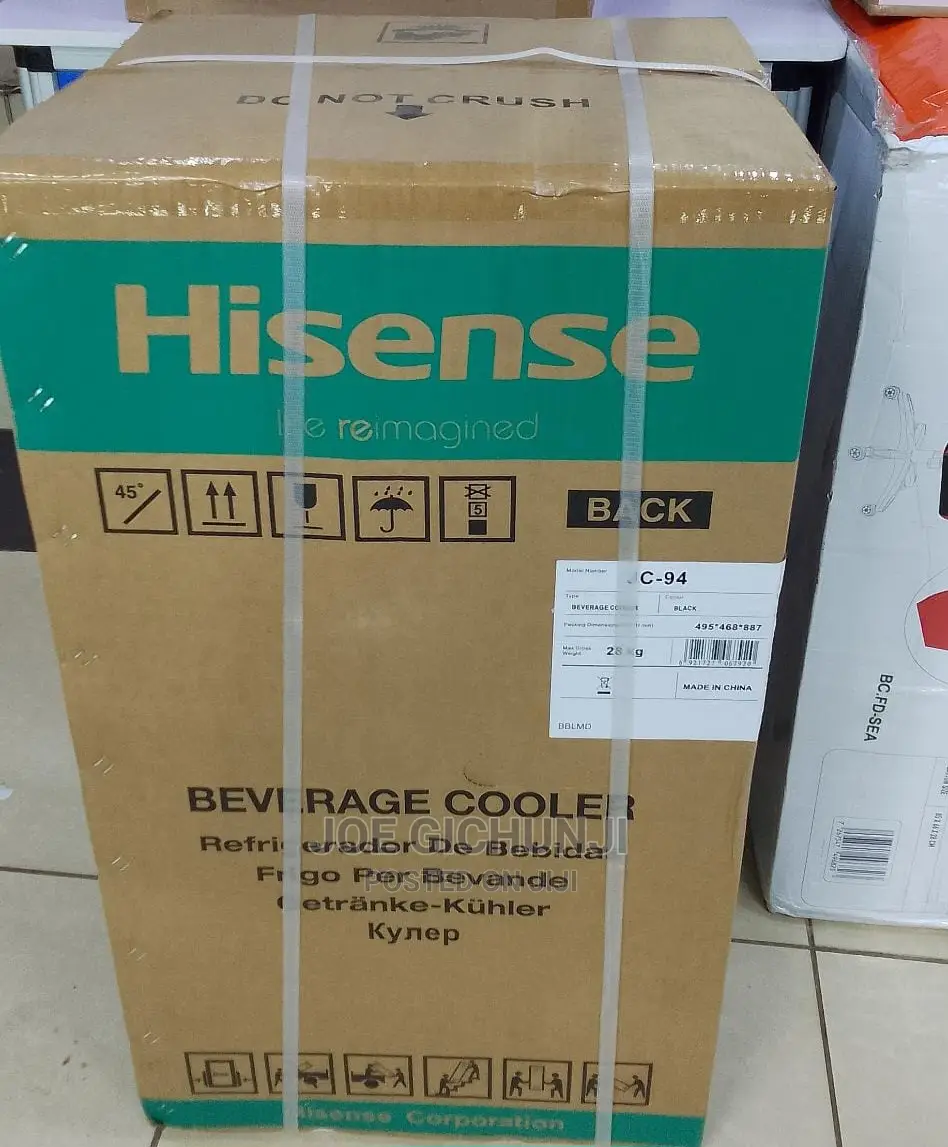 Hisense 91L Beverage Cooler-Glass Door JC-94