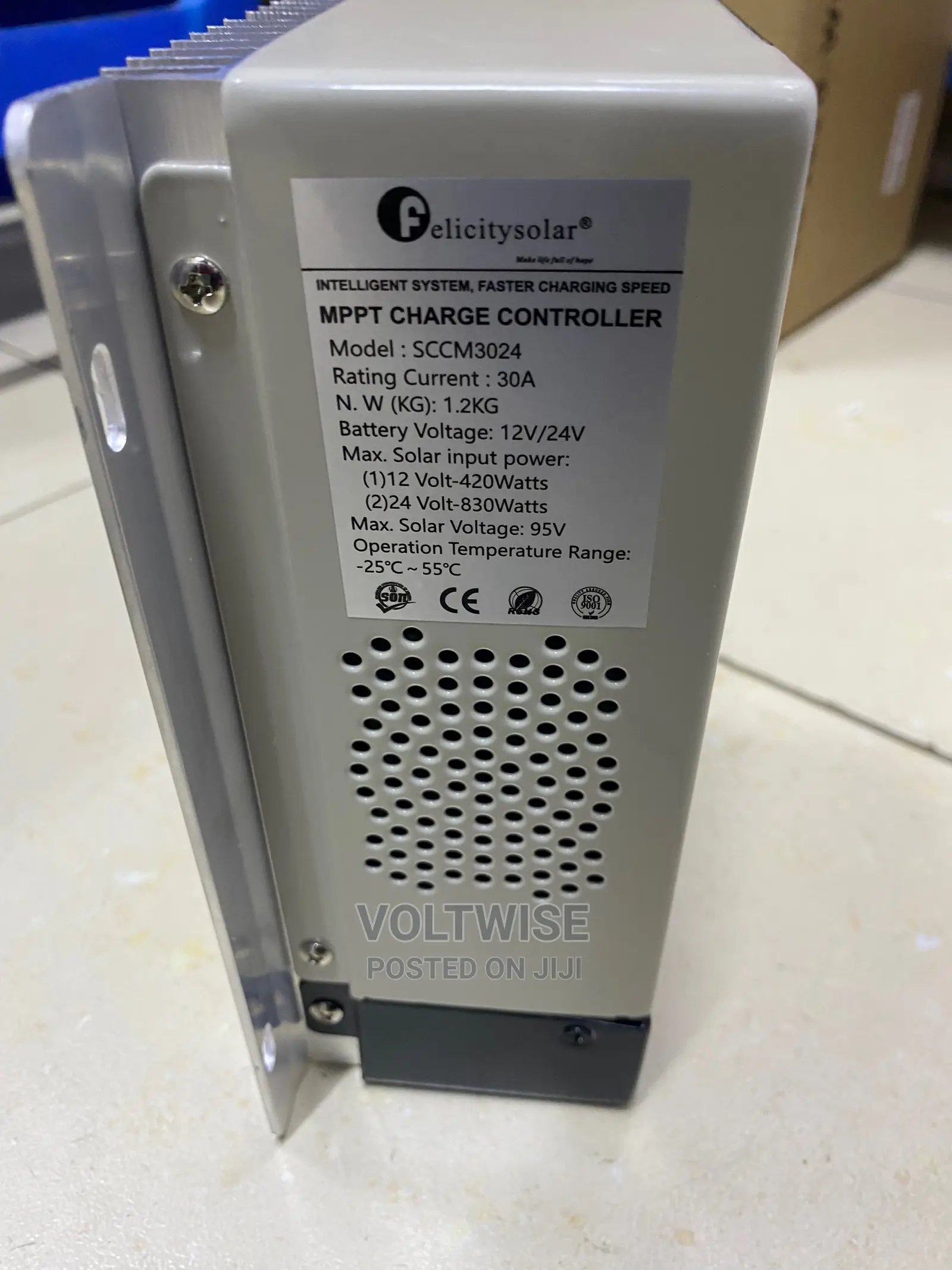 Felicity Solar MPPT 30A Charge Controller