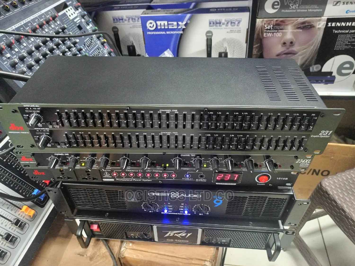 Public Address Power Amplifiers,Mixer,Eq,Power,Crossover
