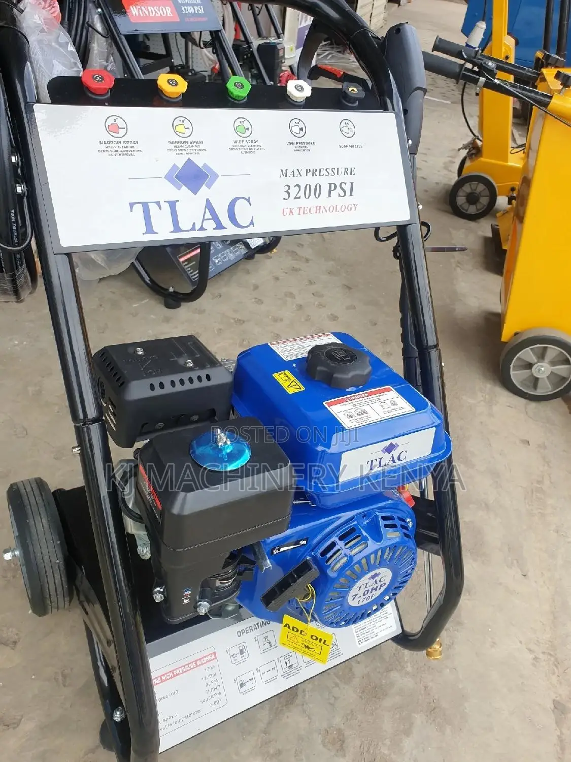 3200psi Gasoline Carwash Machine - TLAC Brand