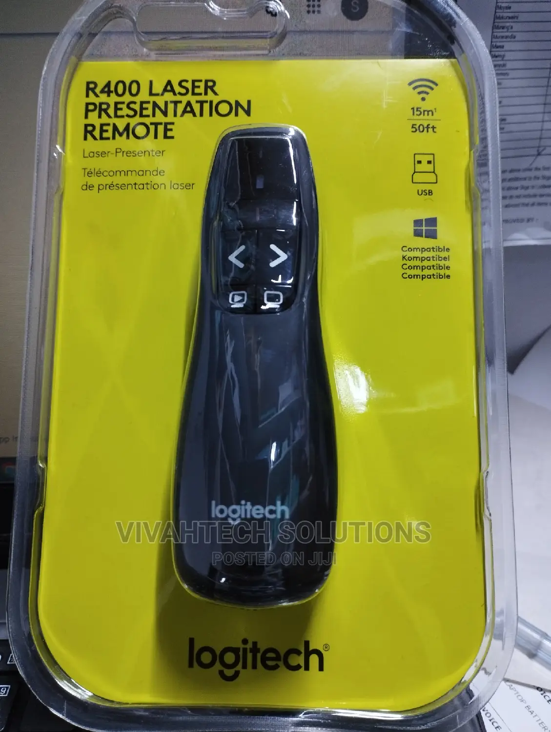 Logitech R400 Laser Presenter Remote