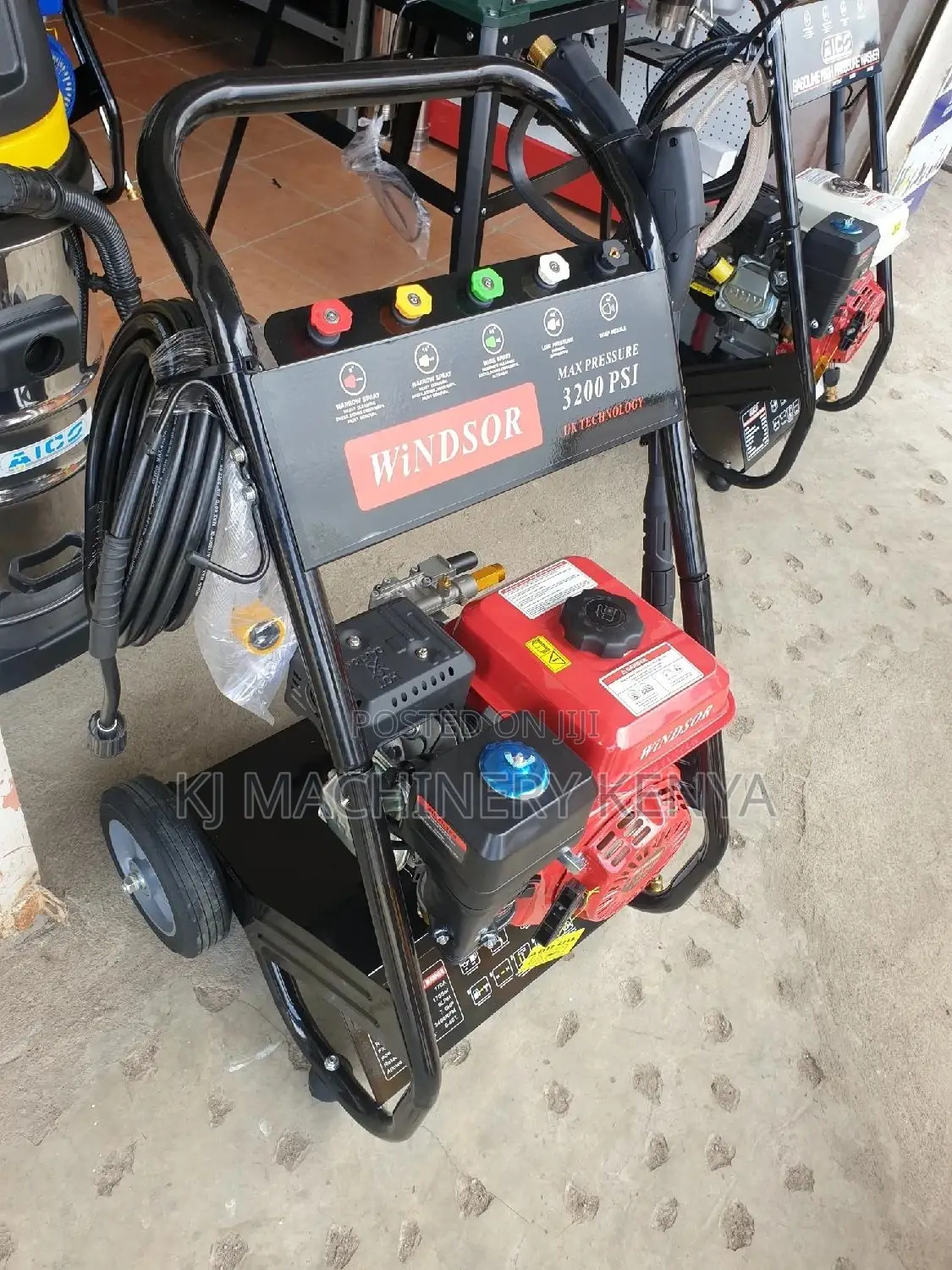 3200psi High Pressure Gasoline Carwash Machine