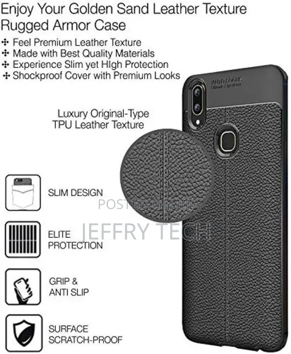 Soft Auto Focus Back Case Cover for Huawei Y9 Prime 2019 - B