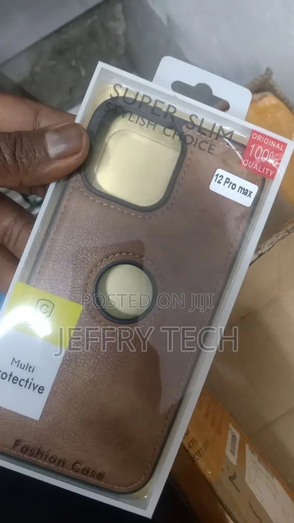 Back Cover Case for Apple iPhone 12 Pro Max With Logo View,