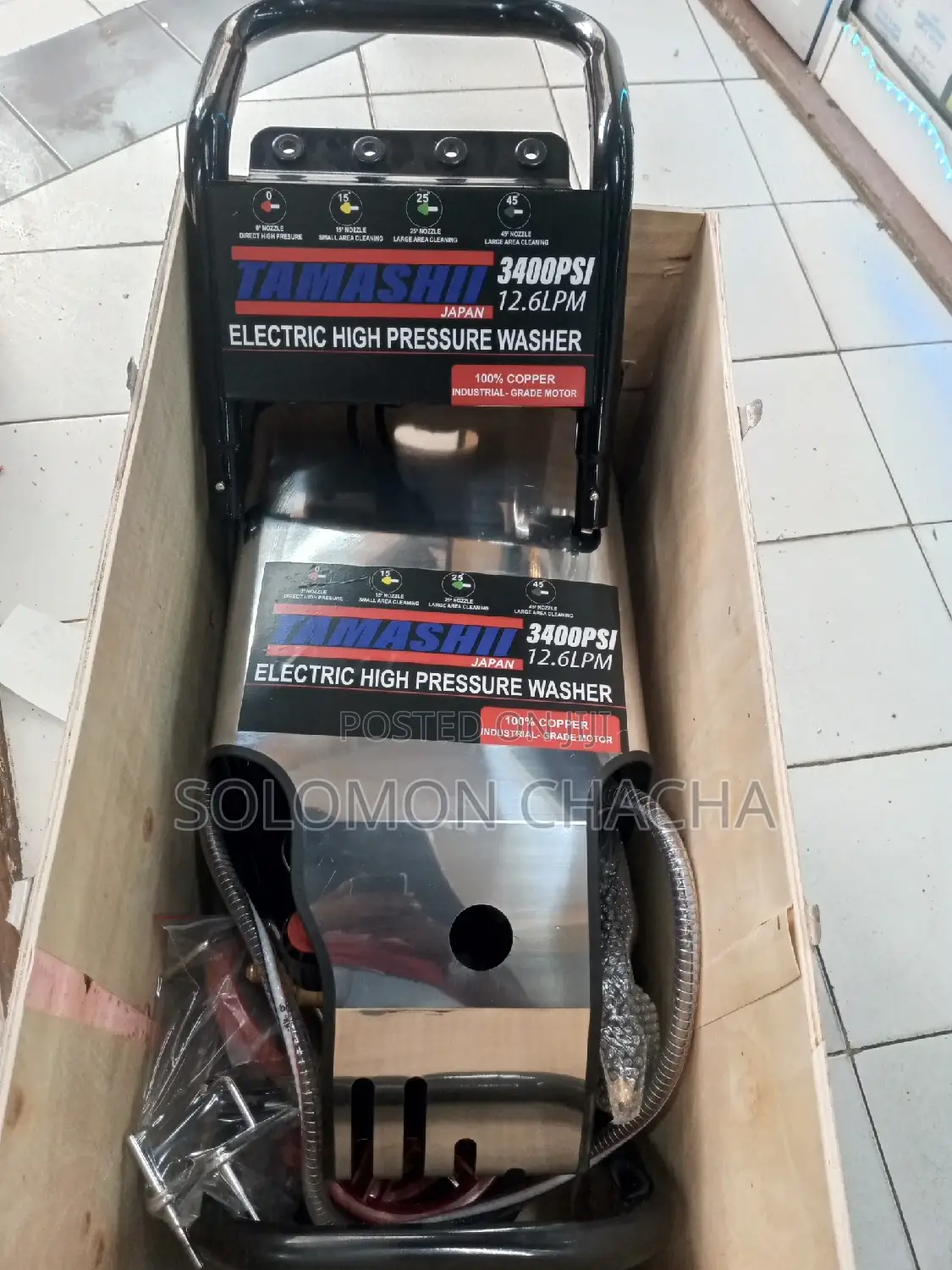 Tamashi 3450psi Electrical High Pressure Washer Price Kenya