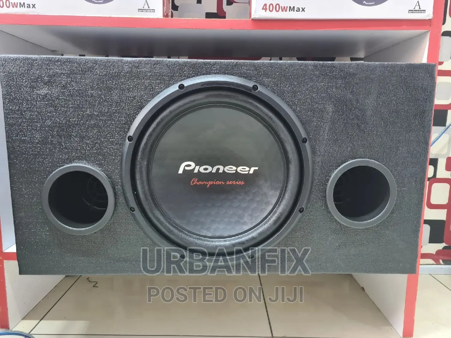 Pioneer 1600 Watts Double Coil Bass Subwoofer With Cabinet