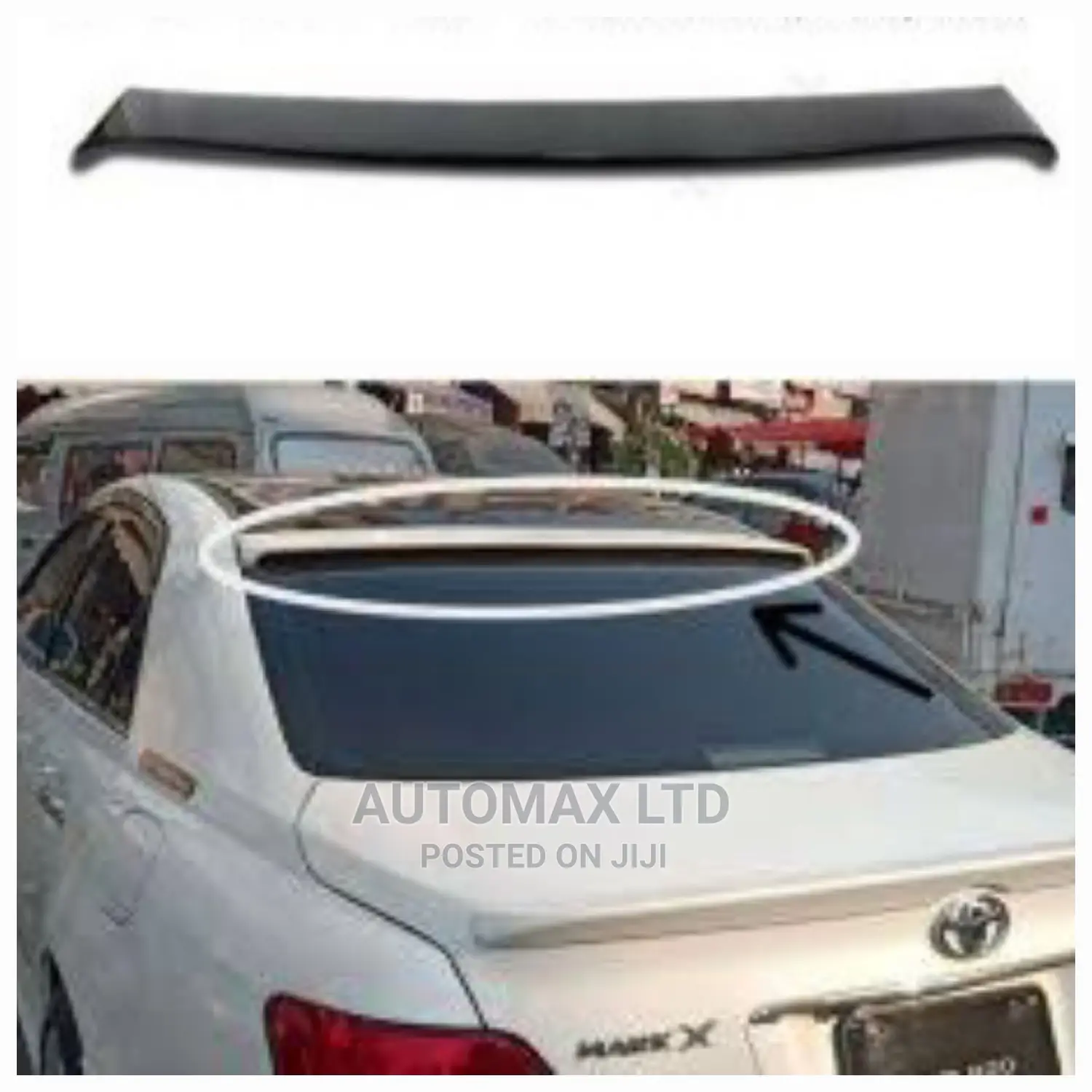 Perfect Fit, Toyota Mark X, 1st Generation Rear Roof Spoiler