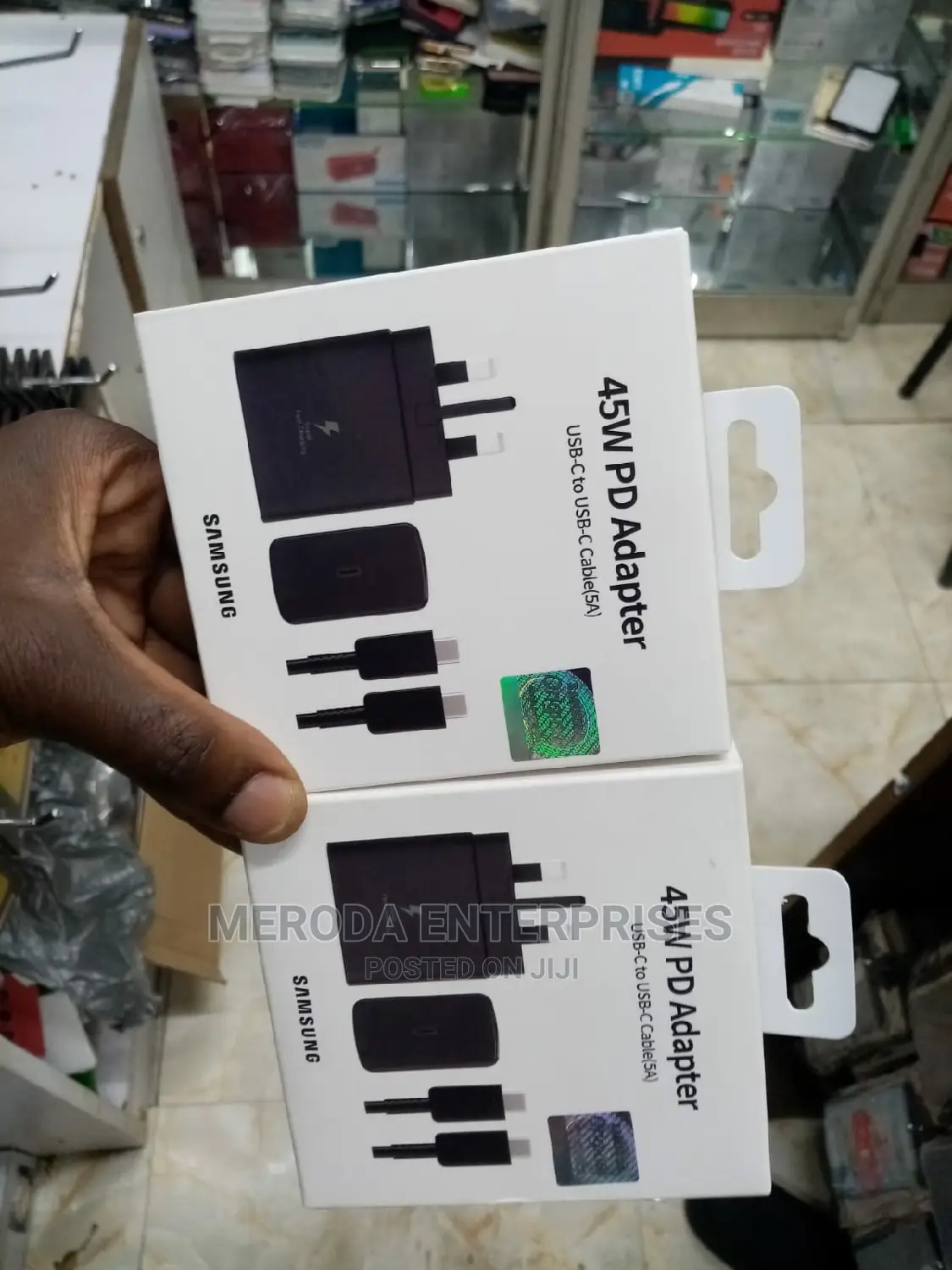 Samsung Charger 45w Black Original Charger