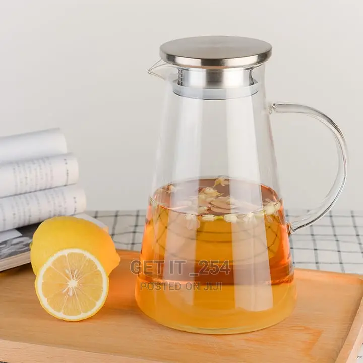*1.7ltr Deli Borosilicate Glassware Glass Pitcher