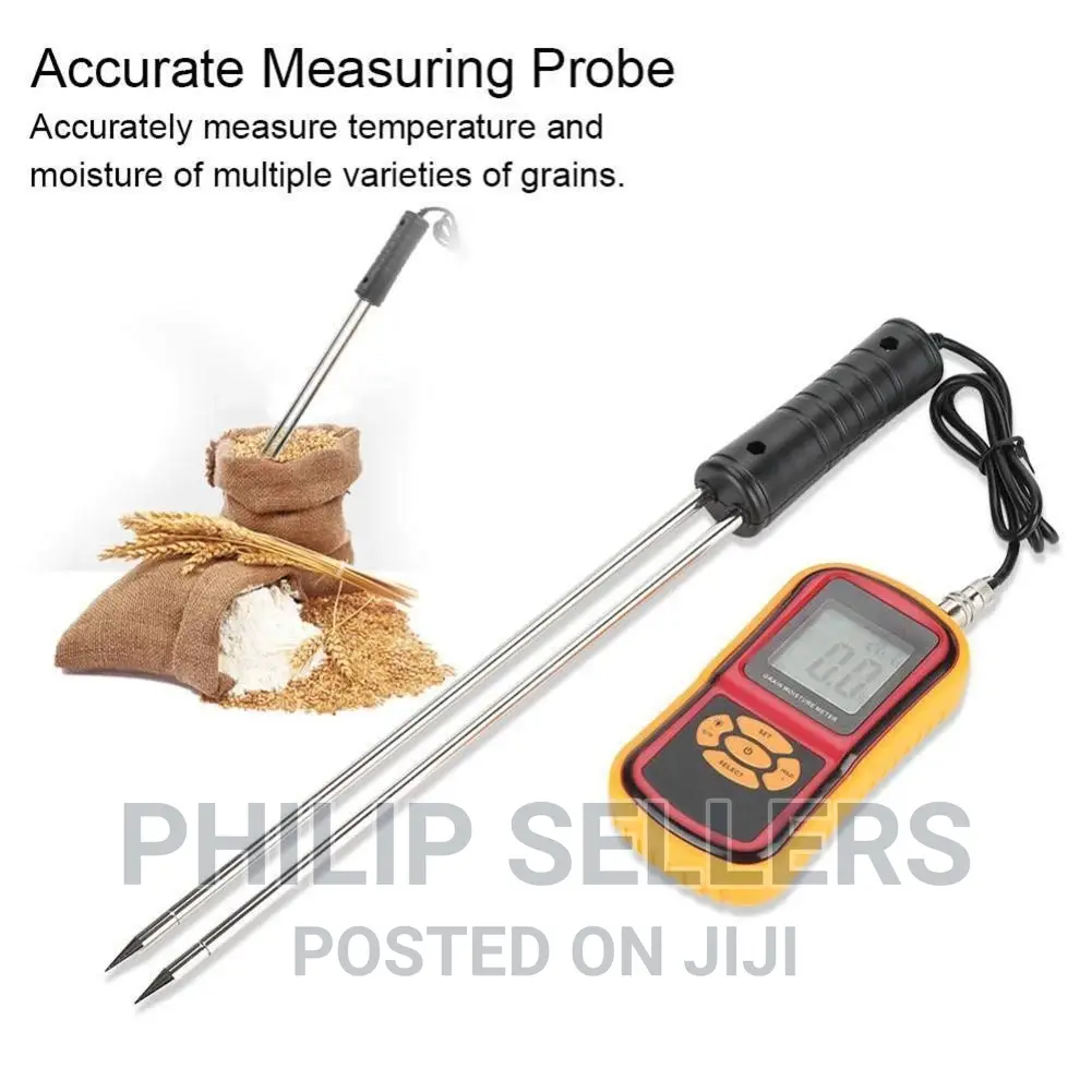 High Quality Digital Grain Moisture Meter With LCD Display