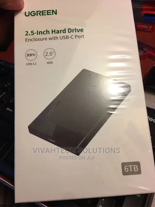UGREEN 2.5" Hard Drive Enclosure SATA Dual Bay RAID