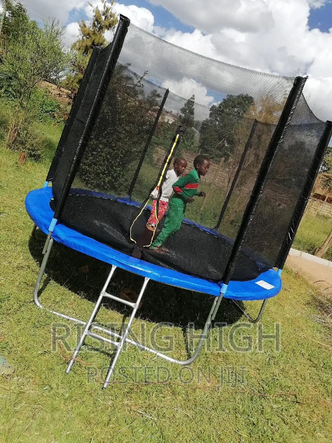 Happy Client 10ft Trampoline