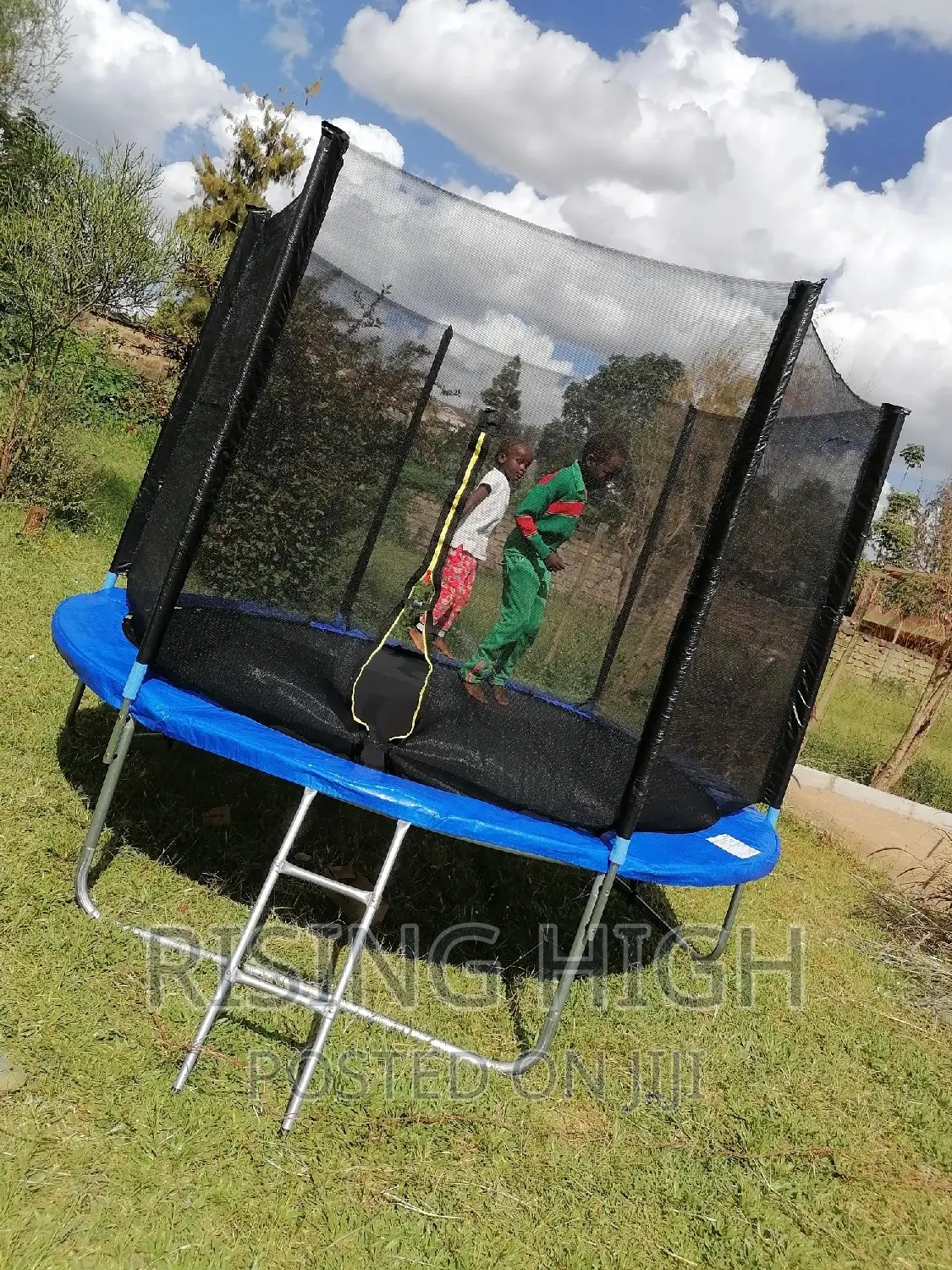 Happy Client 10ft Trampoline