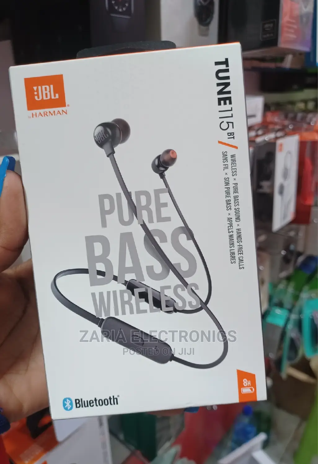 JBL Wireless Earphones Tune 115bt