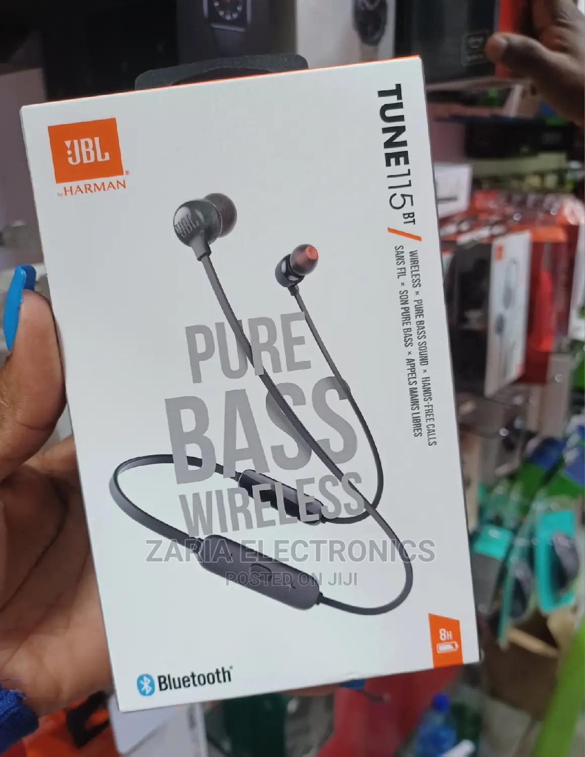 JBL Wireless Earphones Tune 115bt