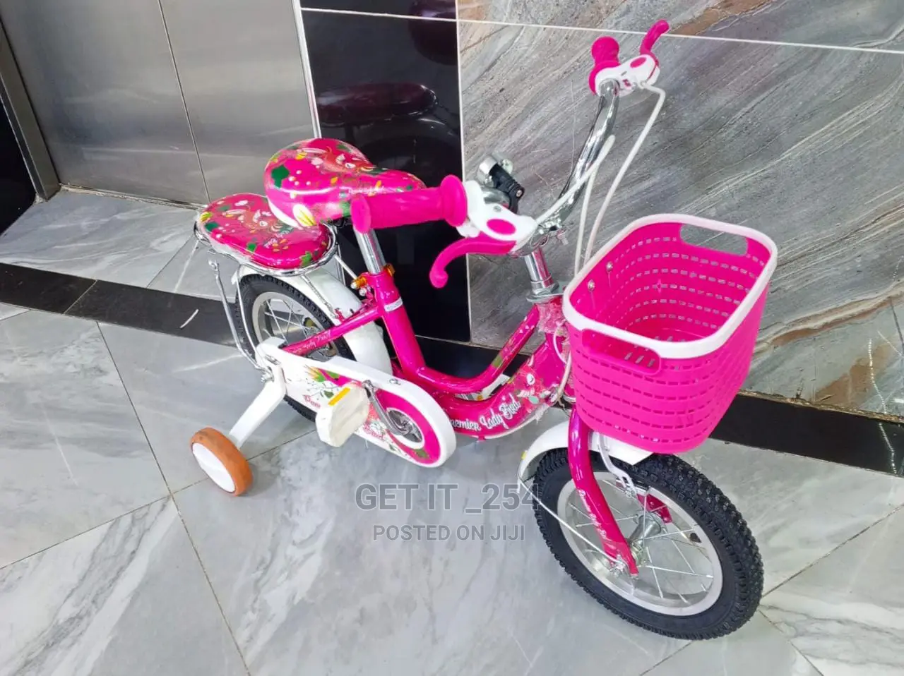 Size 12 Girl Bike Suitable for Kids Age 2 to 4yrs