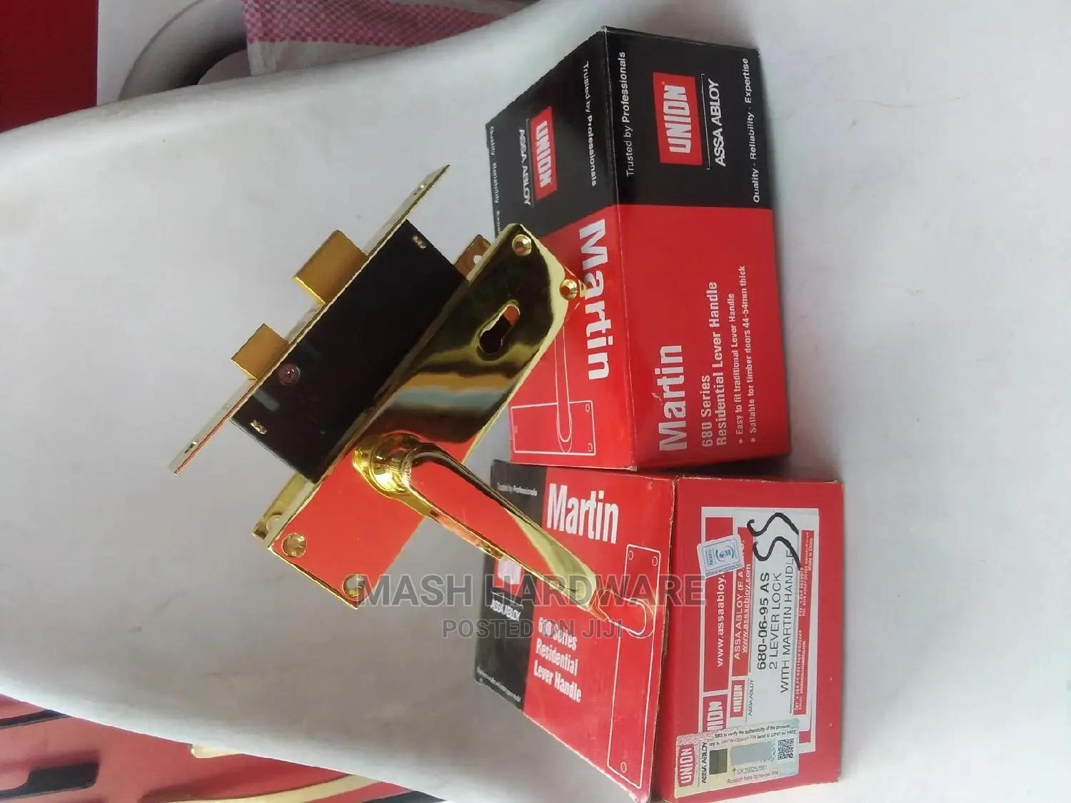 2lever Union Lock With Martin Handle