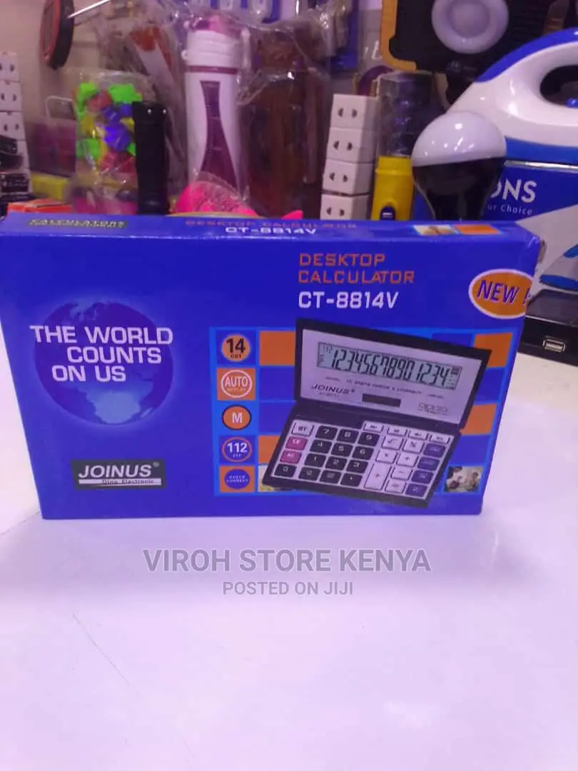 Desktop Calculator CT-8814V 14 Digital Financial Calculator
