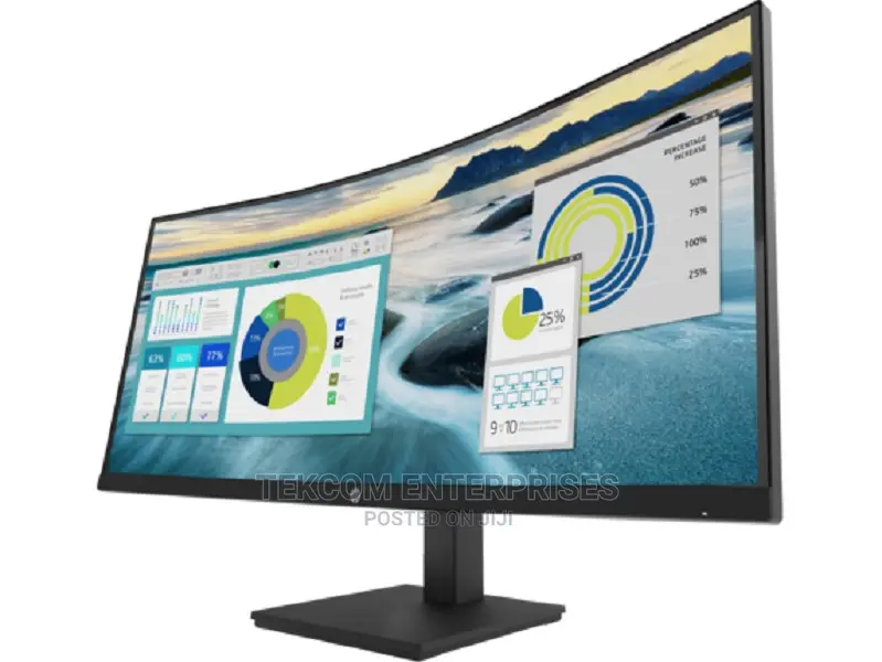 Hp P34hc G4 34" Curved Monitor || Hp P34hc G4 34" Monitor