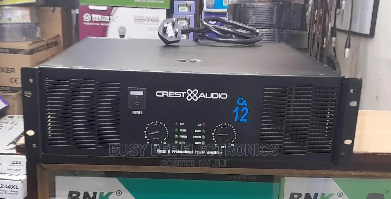 Ca 12 Crest Audio Power Amplifier
