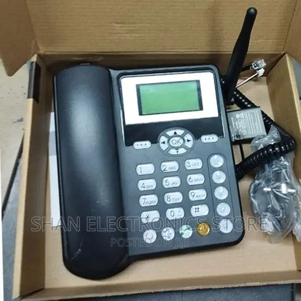 GSM Simcard Wireless Desktop Phone{}