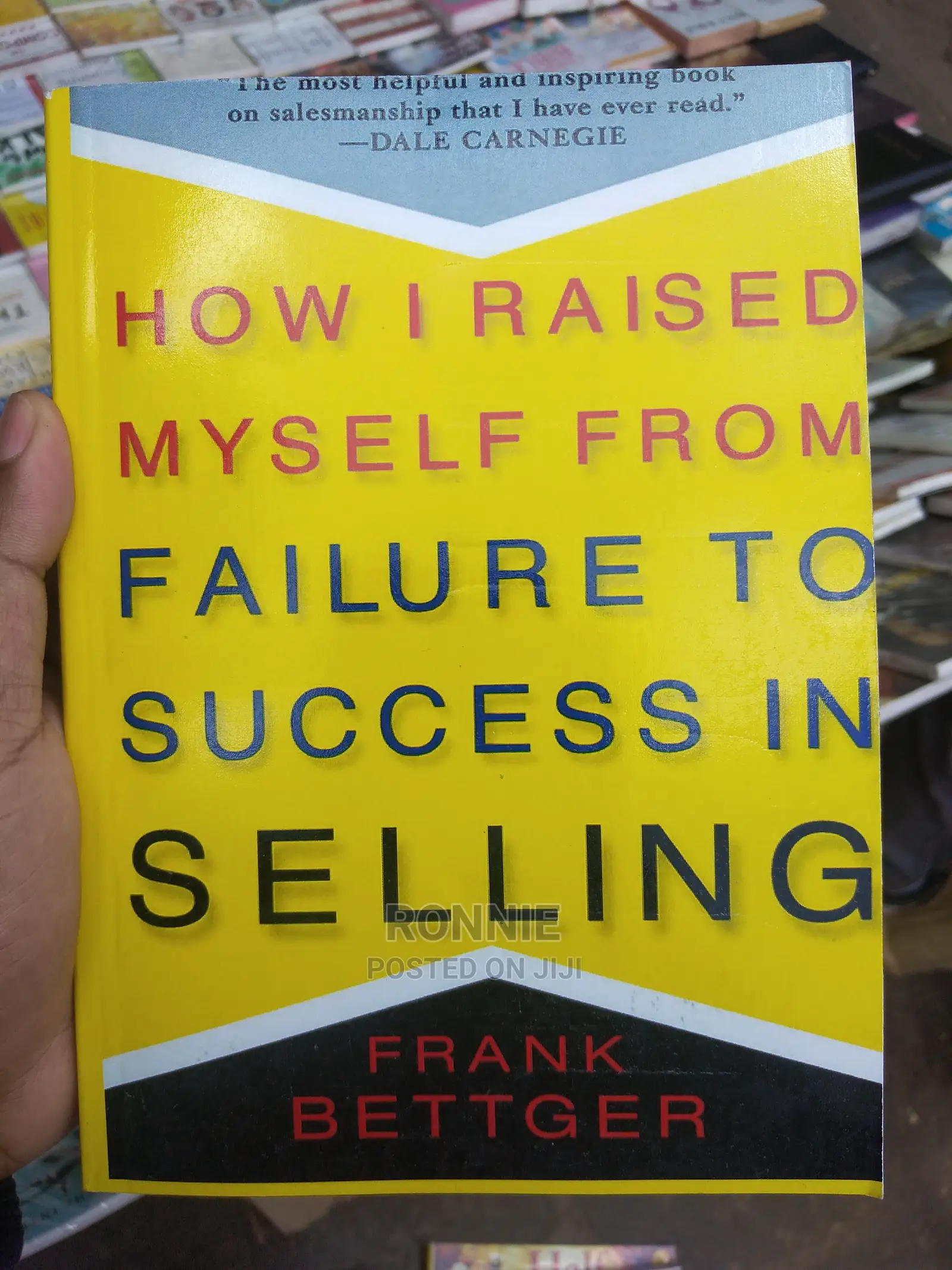 How I Raised Myself From Failure to Success in Selling Book