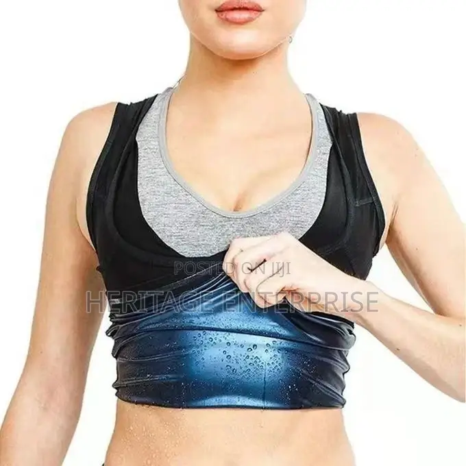 Sauna Fitness Suit Sauna Slimming Vest for Women