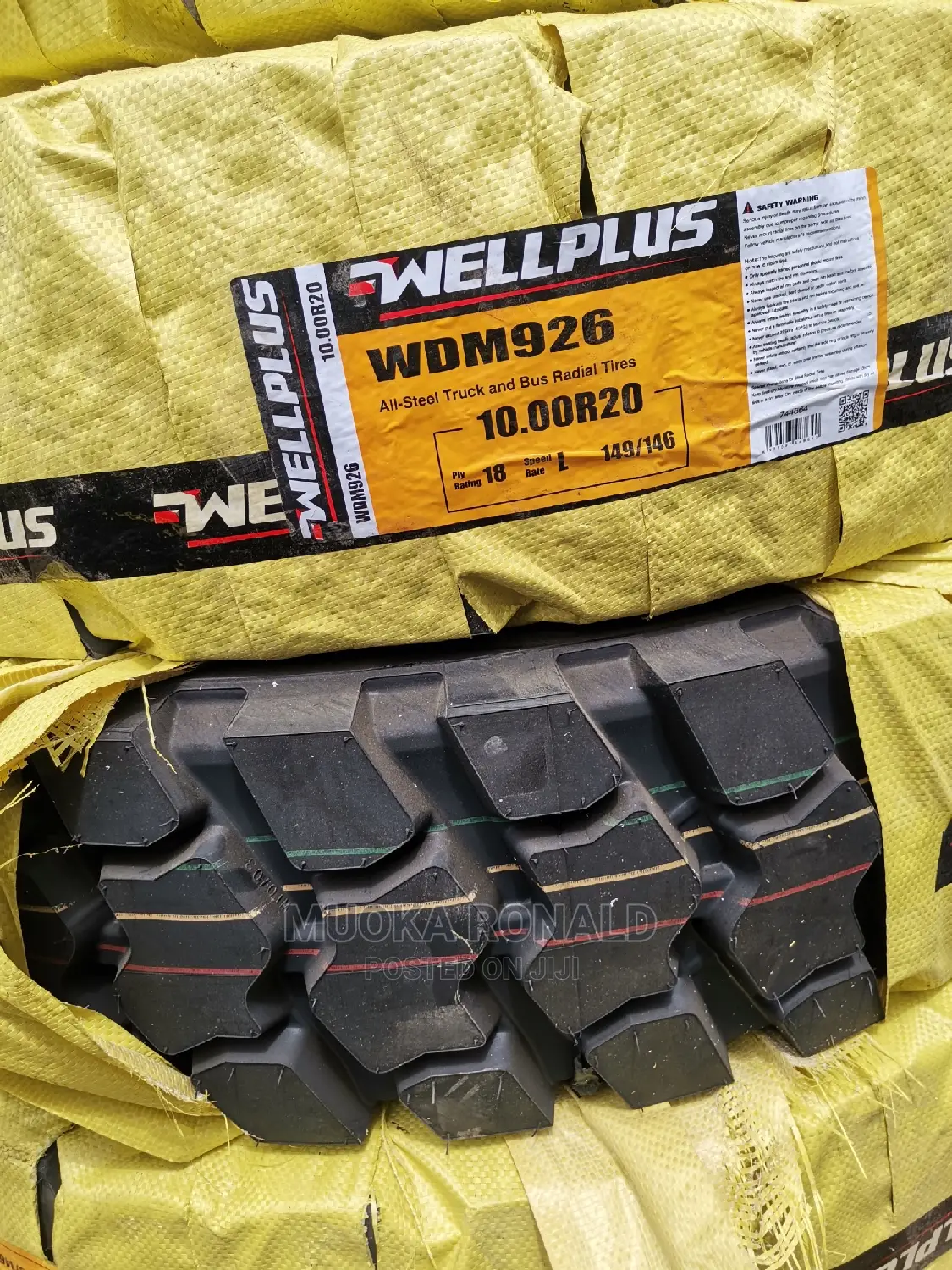 10.00R20 Wellplus Tyre (Dipp