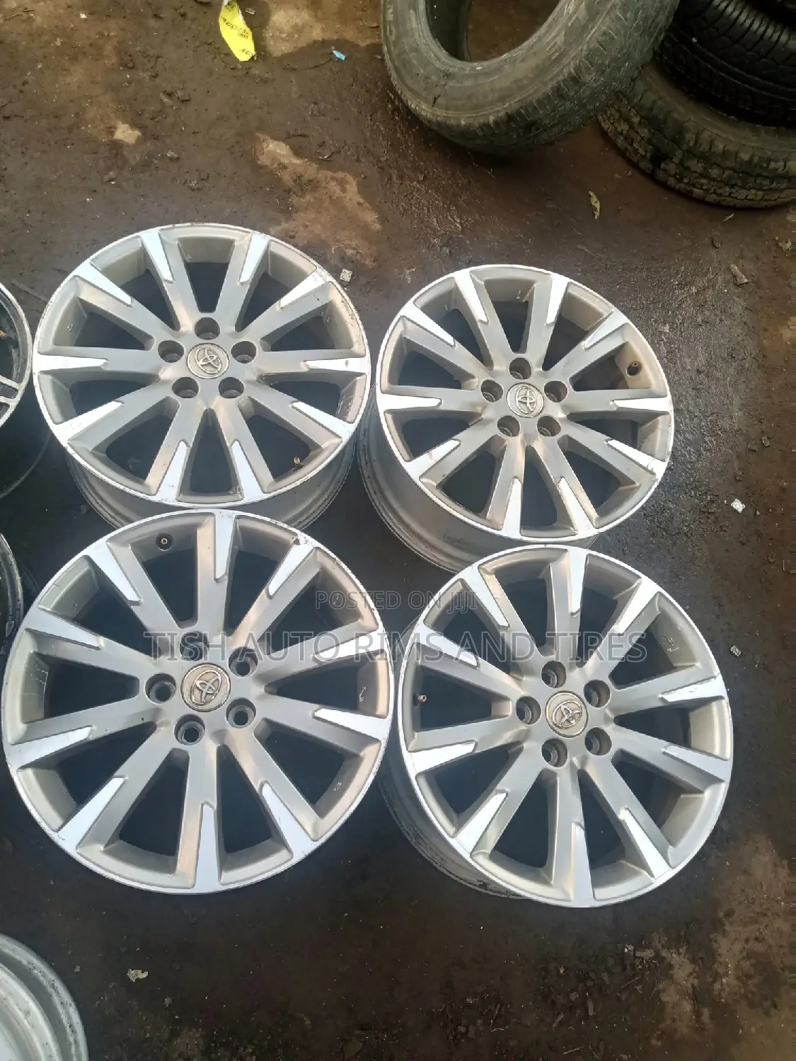 Original Toyota Vanguard, Harrier, Lexus Rx 18 Inch Rims Set