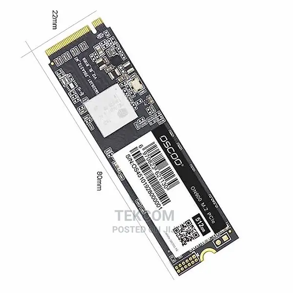 Oscoo 512gb SSD Nvme 2280 M.2 Pcie