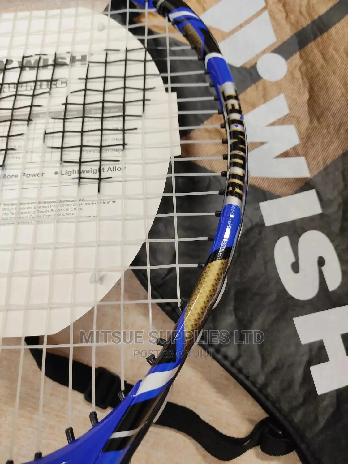 Wish Lawn Tennis Racket Advanced Alumtec 2515- Blue