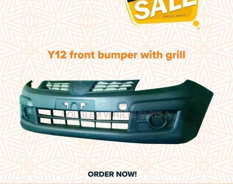Front Bumper Nissan Y12 /Wingroad New Model With Grill