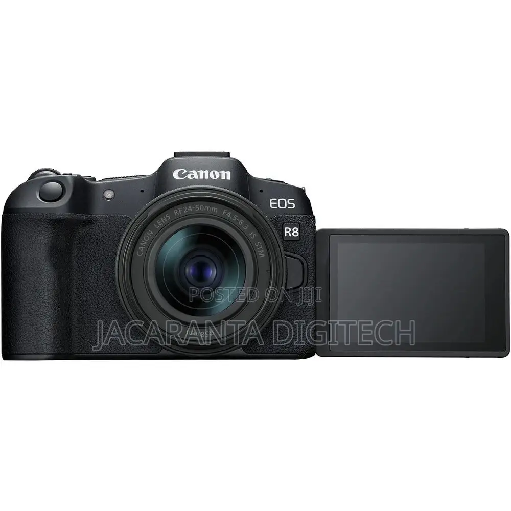 Canon Eos R8 Mirrorless Camera With Rf 24-50mm Is Lens