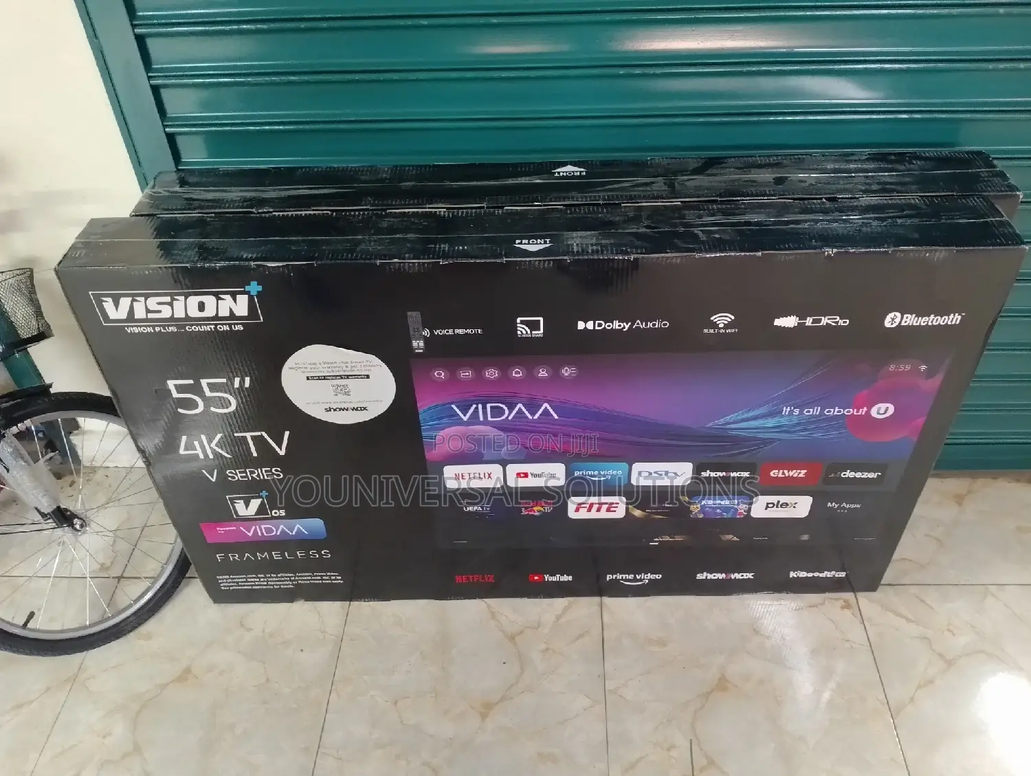 Brand New Vision 55 Inches -Uhd Smart Vidaa Digital Tv