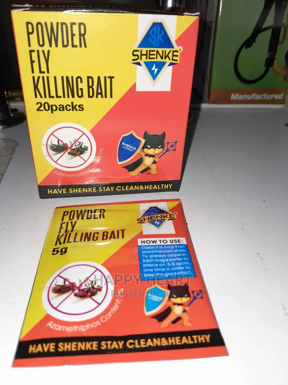 Shenke Powder Fly Killing Bait 5G Per Satchet