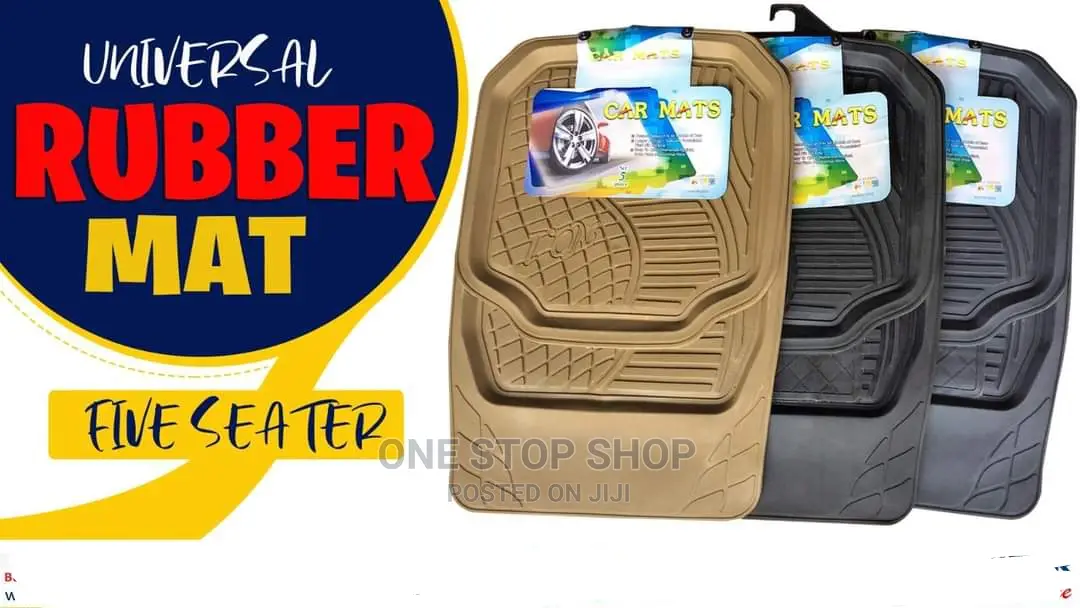 5 Seater Different Colours No.1 Rubber Floor Mats