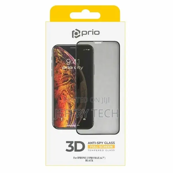 3D Anti-Spy Full Screen Tempered Glass iPhone 13 Pro Max