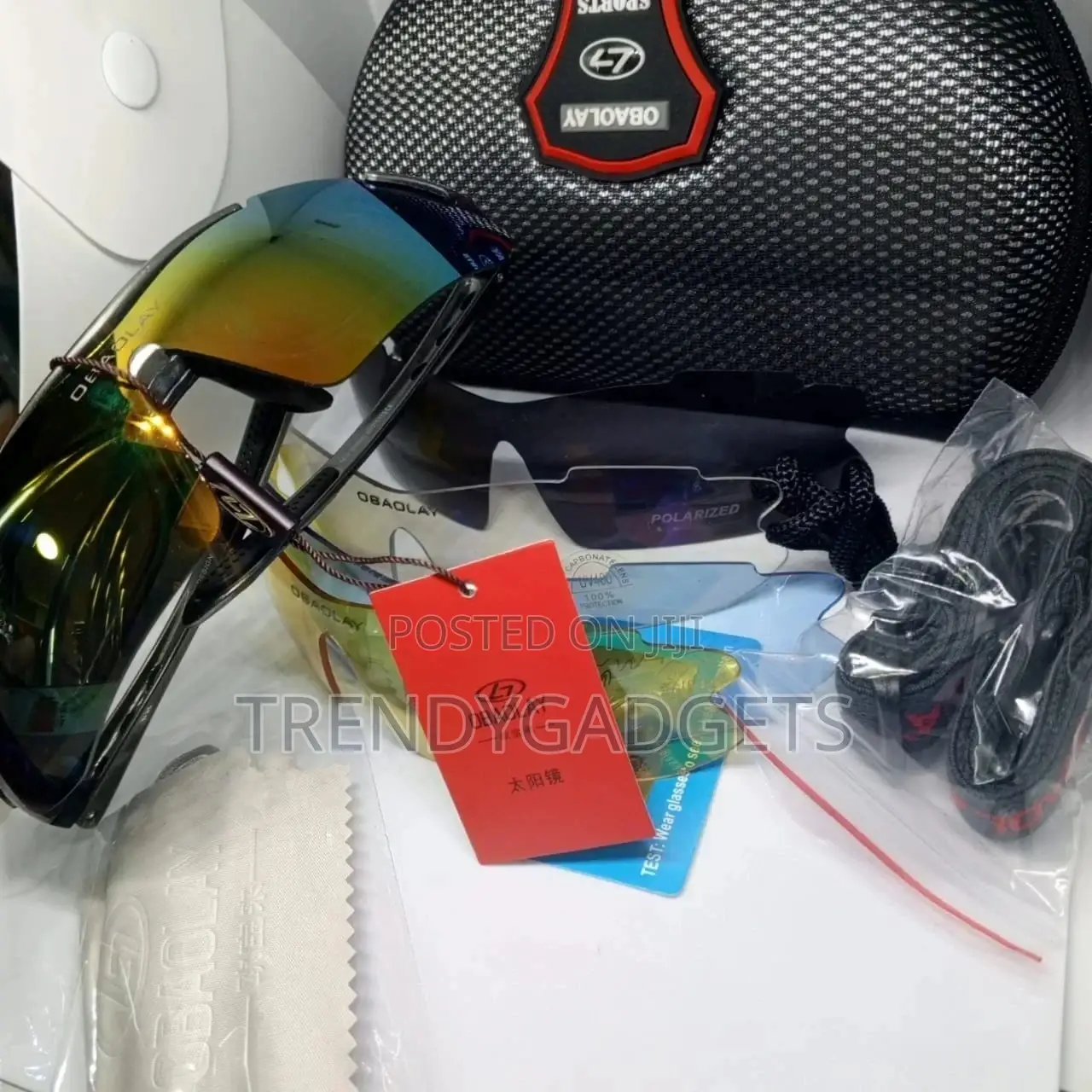 X-Tiger Polarized Sports Sunglasses 3 or 5 Lenses