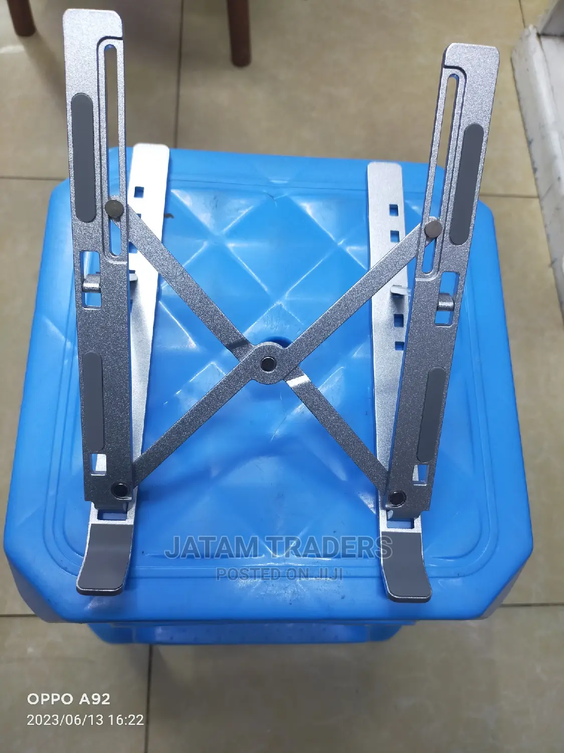 Alluminium Laptop Stand, Silver