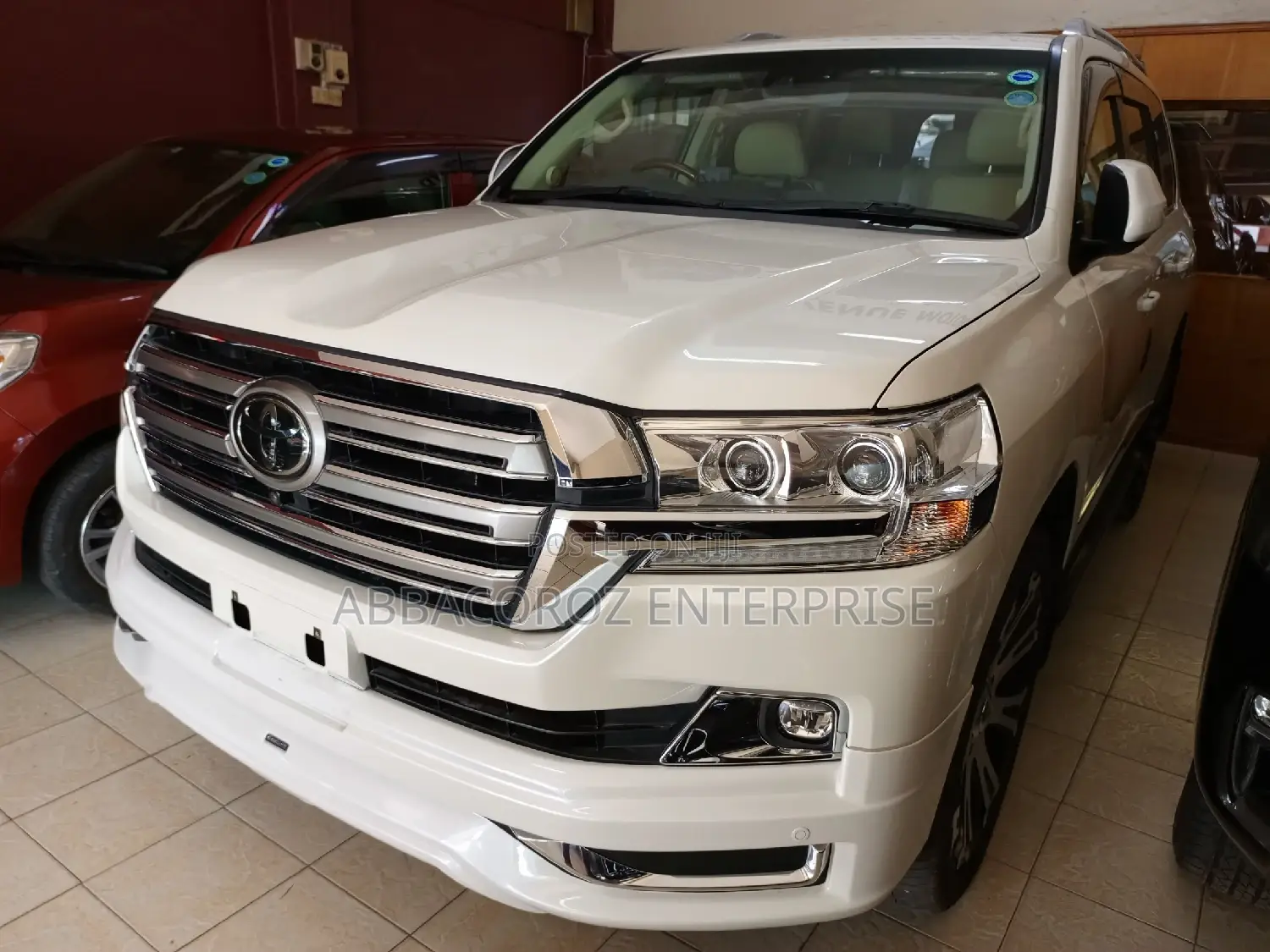 Toyota Land Cruiser 4.6 V8 ZX 2017 White