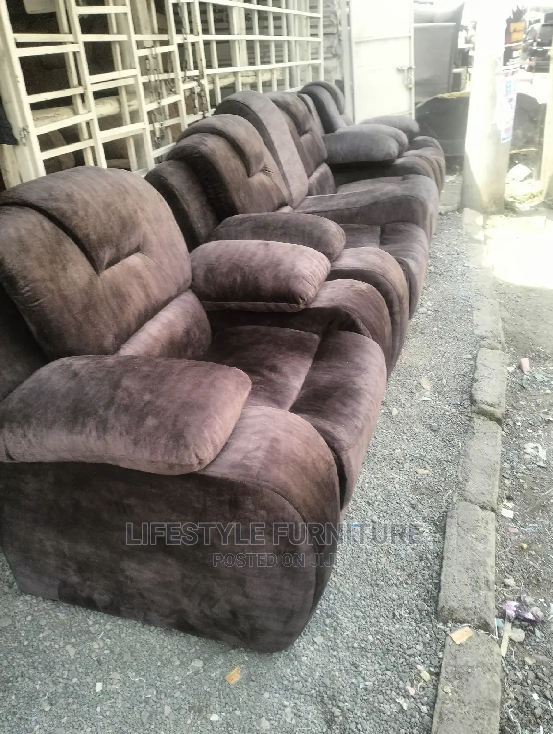 7 Seaters Semi Recliner Sofas Available