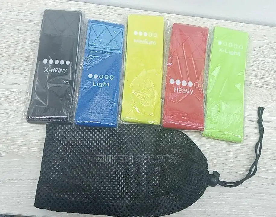 Resistance Band Set Pack of 5 PCS
