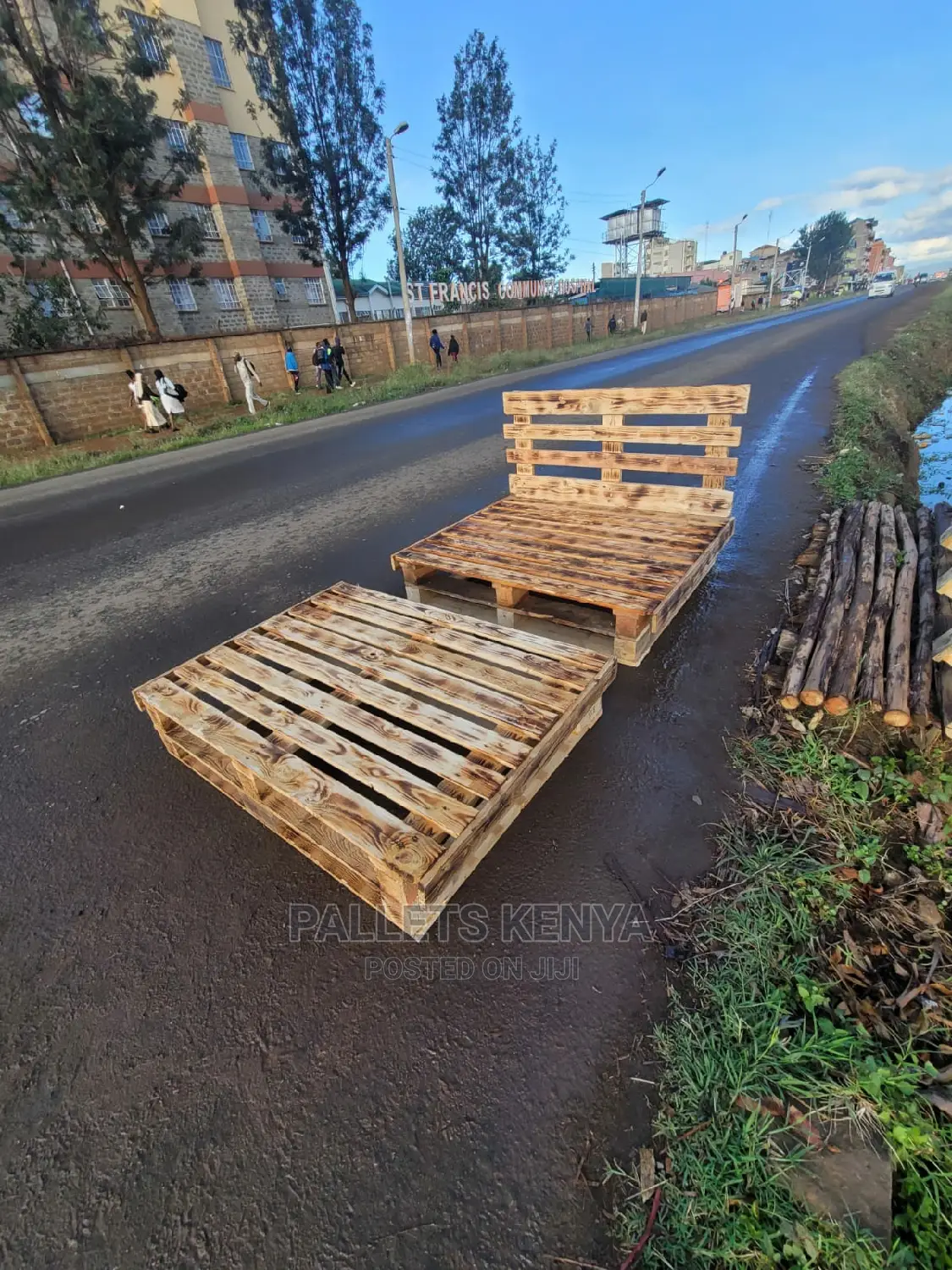 Detachable 5*6 Pallet Bed- FFT